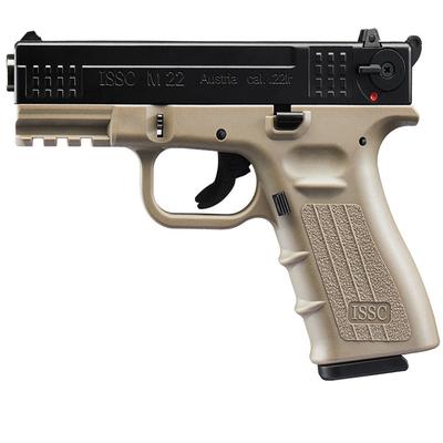 ISSC M22 SAO Pistol .22 LR 10+1 Desert Tan Poly Grip